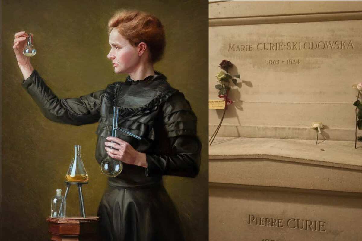 Tomba radioattiva Marie Curie