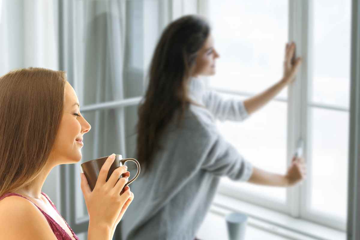 finestre aperte quando piove