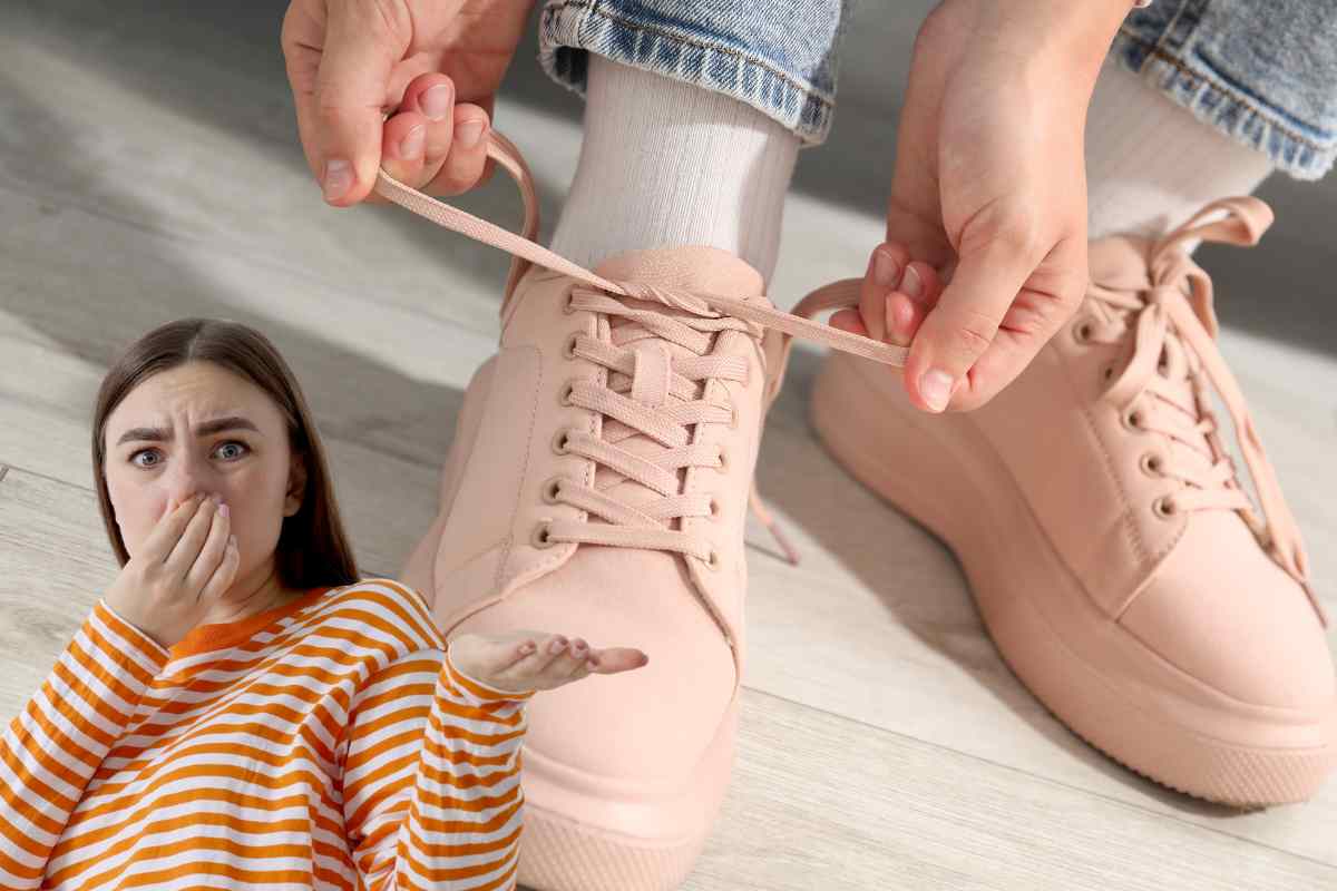 piedi donna cattivo odore