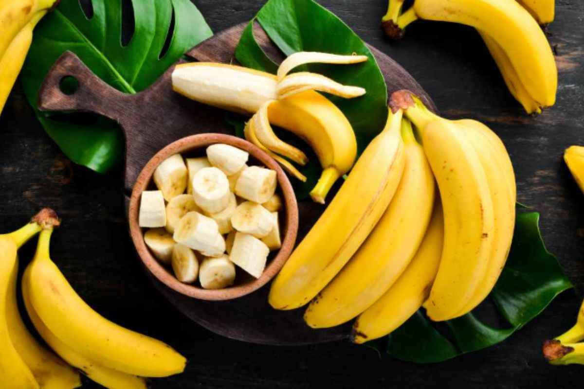 Congelare le bucce di banane