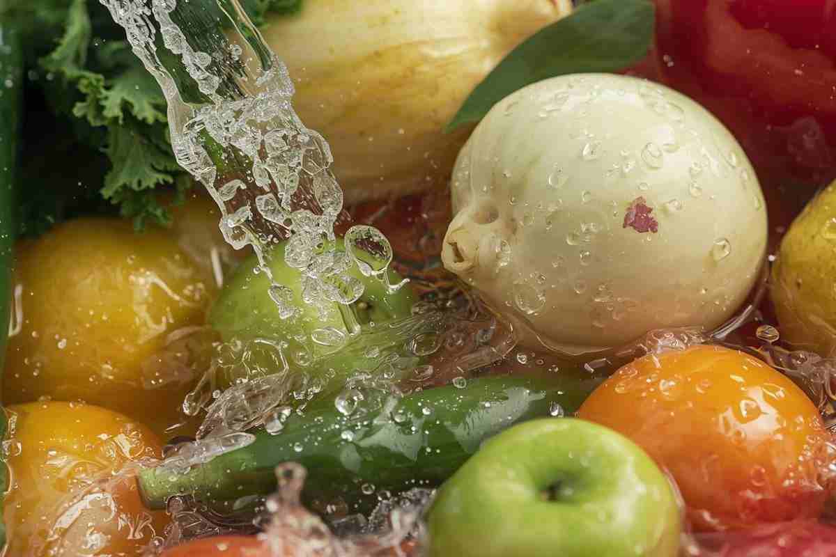 Come pulire la frutta e verdura