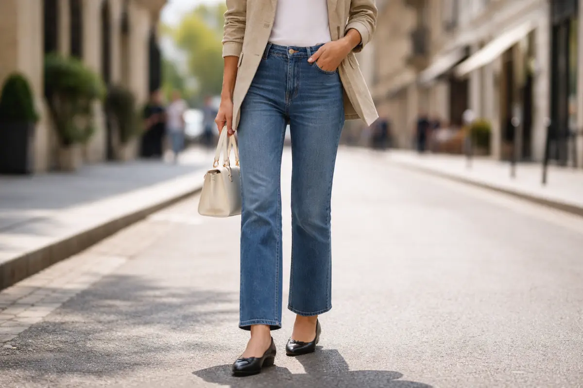 Moda urbana con dettagli eleganti