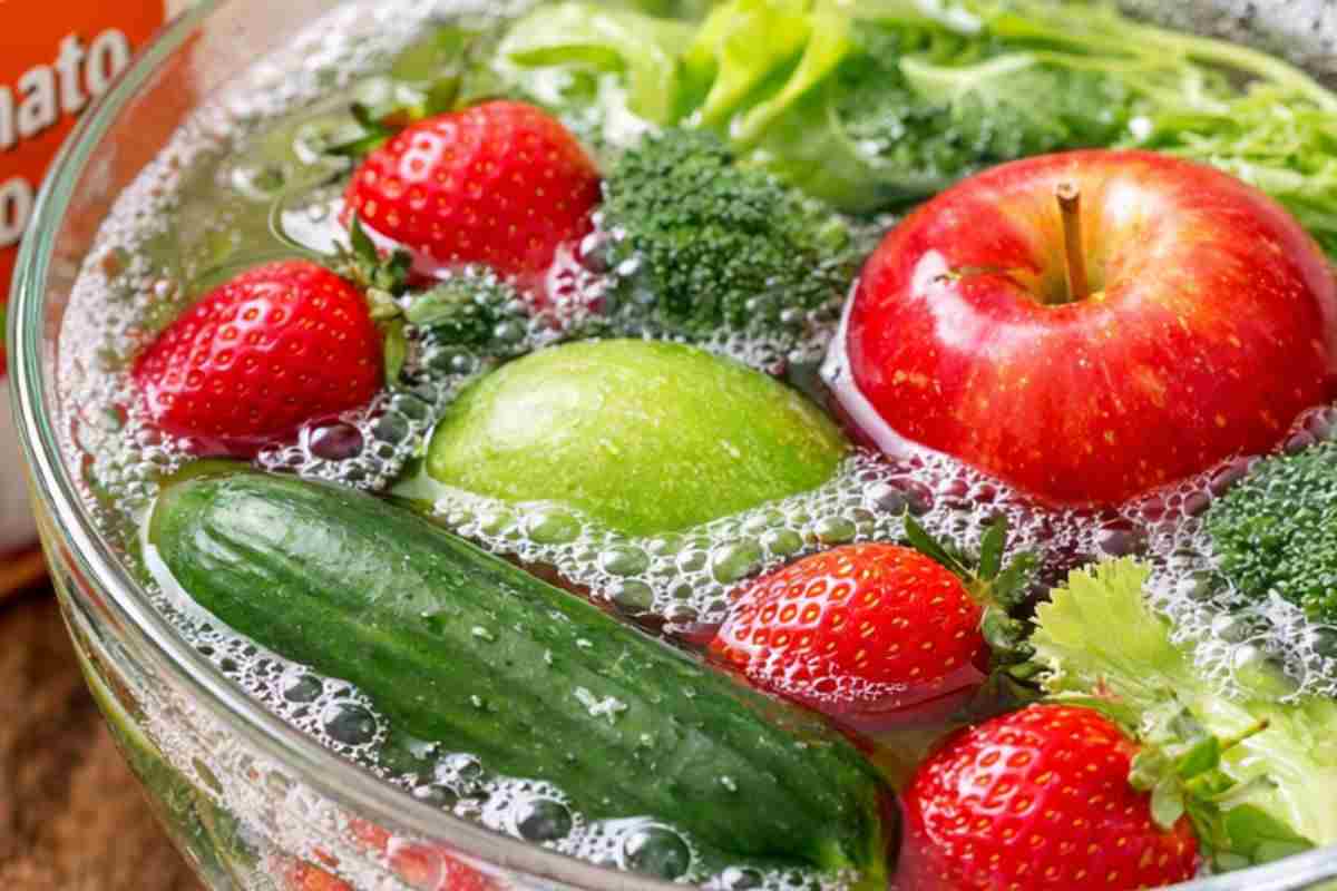 Pesticidi, come pulire le verdure e la frutta