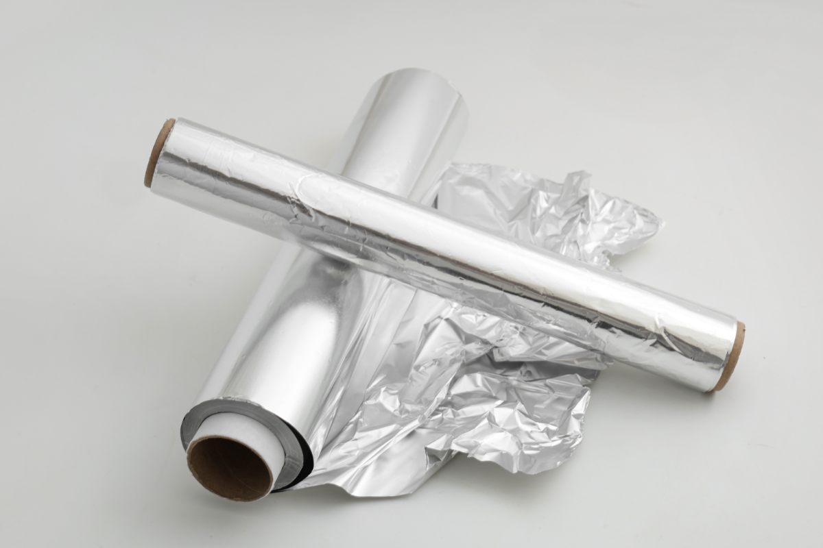 trucco carta stagnola lavandino